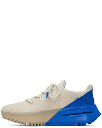 hellbeige Sportschuhe von adidas x Humanrace by Pharrell Williams