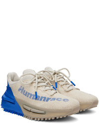 hellbeige Sportschuhe von adidas x Humanrace by Pharrell Williams