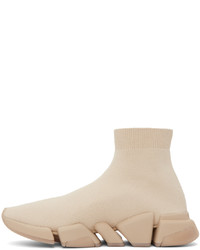 hellbeige Sportschuhe von Balenciaga