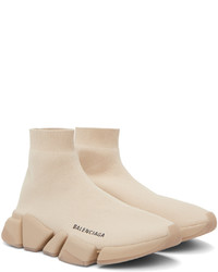 hellbeige Sportschuhe von Balenciaga