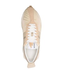 hellbeige Sportschuhe von Lanvin