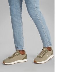 hellbeige Sportschuhe von Calvin Klein Jeans