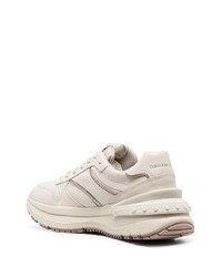 hellbeige Sportschuhe von Calvin Klein Jeans