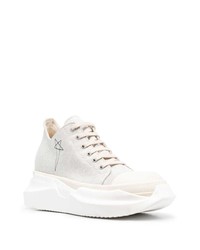 hellbeige Sportschuhe von Rick Owens DRKSHDW