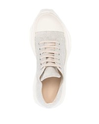 hellbeige Sportschuhe von Rick Owens DRKSHDW