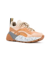 hellbeige Sportschuhe von Stella McCartney