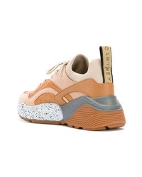 hellbeige Sportschuhe von Stella McCartney