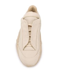 hellbeige Sportschuhe von Maison Margiela