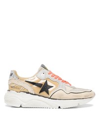 hellbeige Sportschuhe von Golden Goose