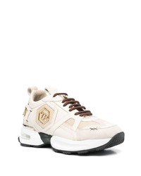 hellbeige Sportschuhe von Philipp Plein