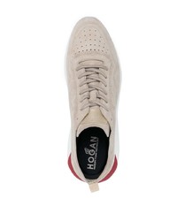 hellbeige Sportschuhe von Hogan