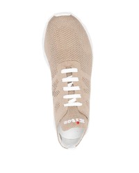 hellbeige Sportschuhe von Kiton