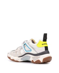 hellbeige Sportschuhe von Diesel