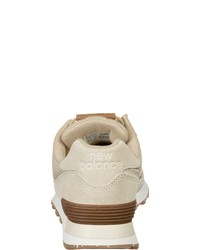 hellbeige Sportschuhe von New Balance