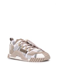 hellbeige Sportschuhe von Dolce & Gabbana