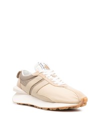 hellbeige Sportschuhe von Lanvin