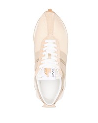 hellbeige Sportschuhe von Lanvin