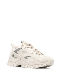 hellbeige Sportschuhe von Fila