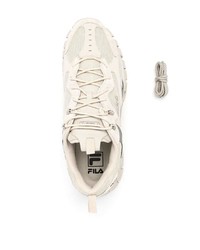 hellbeige Sportschuhe von Fila