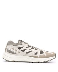 hellbeige Sportschuhe von Salomon S/Lab