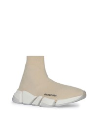 hellbeige Sportschuhe von Balenciaga