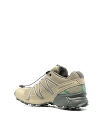 hellbeige Sportschuhe von Salomon S/Lab