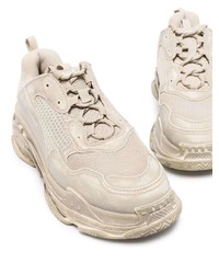 hellbeige Sportschuhe von Balenciaga