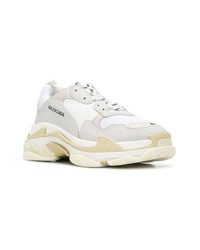 hellbeige Sportschuhe von Balenciaga