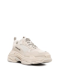 hellbeige Sportschuhe von Balenciaga