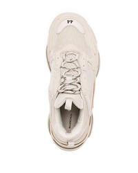 hellbeige Sportschuhe von Balenciaga