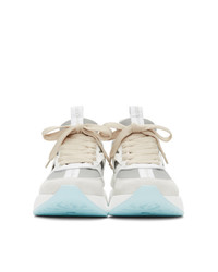 hellbeige Sportschuhe von Alexander McQueen