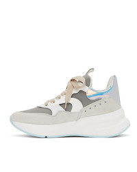 hellbeige Sportschuhe von Alexander McQueen