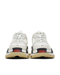 hellbeige Sportschuhe von Balenciaga