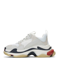 hellbeige Sportschuhe von Balenciaga