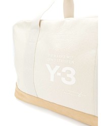 hellbeige Sporttasche von Y3 Sport