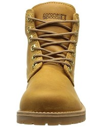 hellbeige Stiefel von Coronel Tapioca