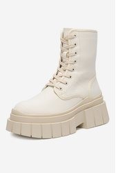 hellbeige Stiefel von DeeZee