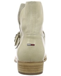 hellbeige Stiefel von Hilfiger Denim