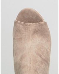 hellbeige Stiefel von Oasis