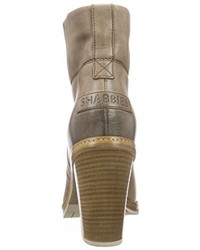 hellbeige Stiefel von Shabbies Amsterdam