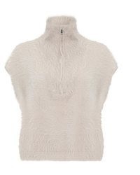 hellbeige Strick Bluse von Cartoon