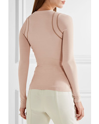 hellbeige Strick Bluse von Narciso Rodriguez