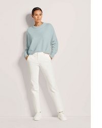 hellbeige Strick Oversize Pullover von Madeleine
