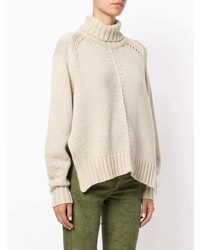 hellbeige Strick Oversize Pullover von Isabel Marant