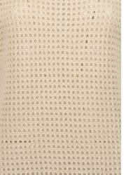 hellbeige Strick Pullover von blue seven