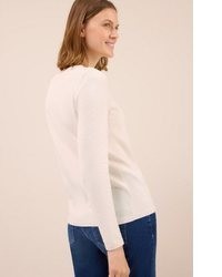 hellbeige Strick Pullover von Cecil