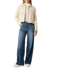 hellbeige Strick Pullover von Comma