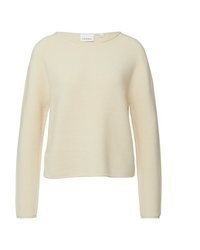hellbeige Strick Pullover von Comma