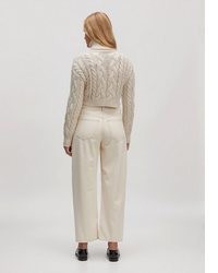 hellbeige Strick Pullover von EDITED