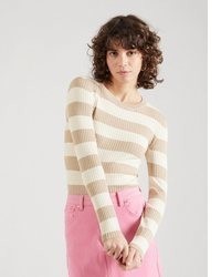 hellbeige Strick Pullover von Jdy